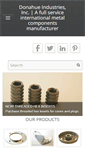 Mobile Screenshot of donahueindustries.com